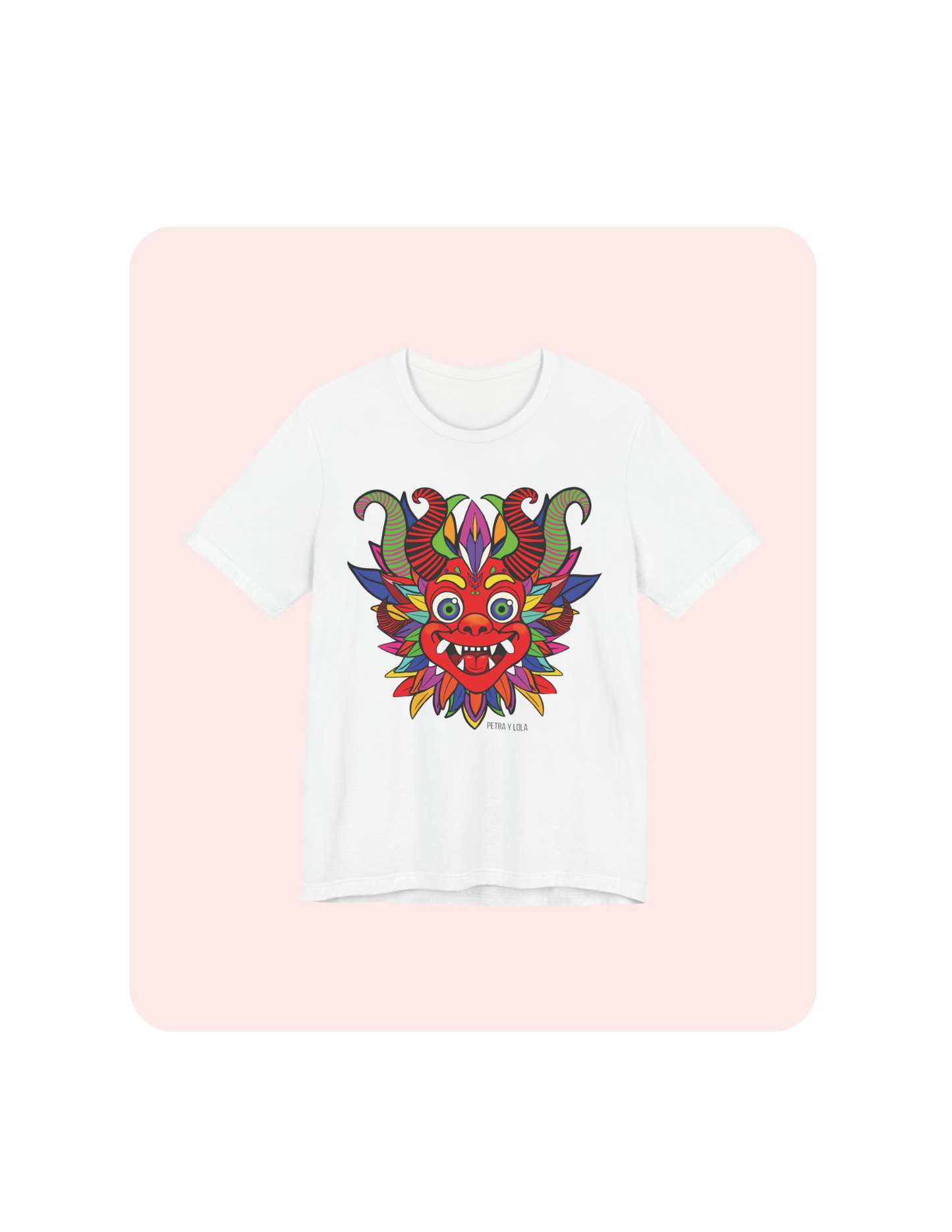 Camiseta Diablico Sucio | Arte Tradicional Panameño | Petra y Lola