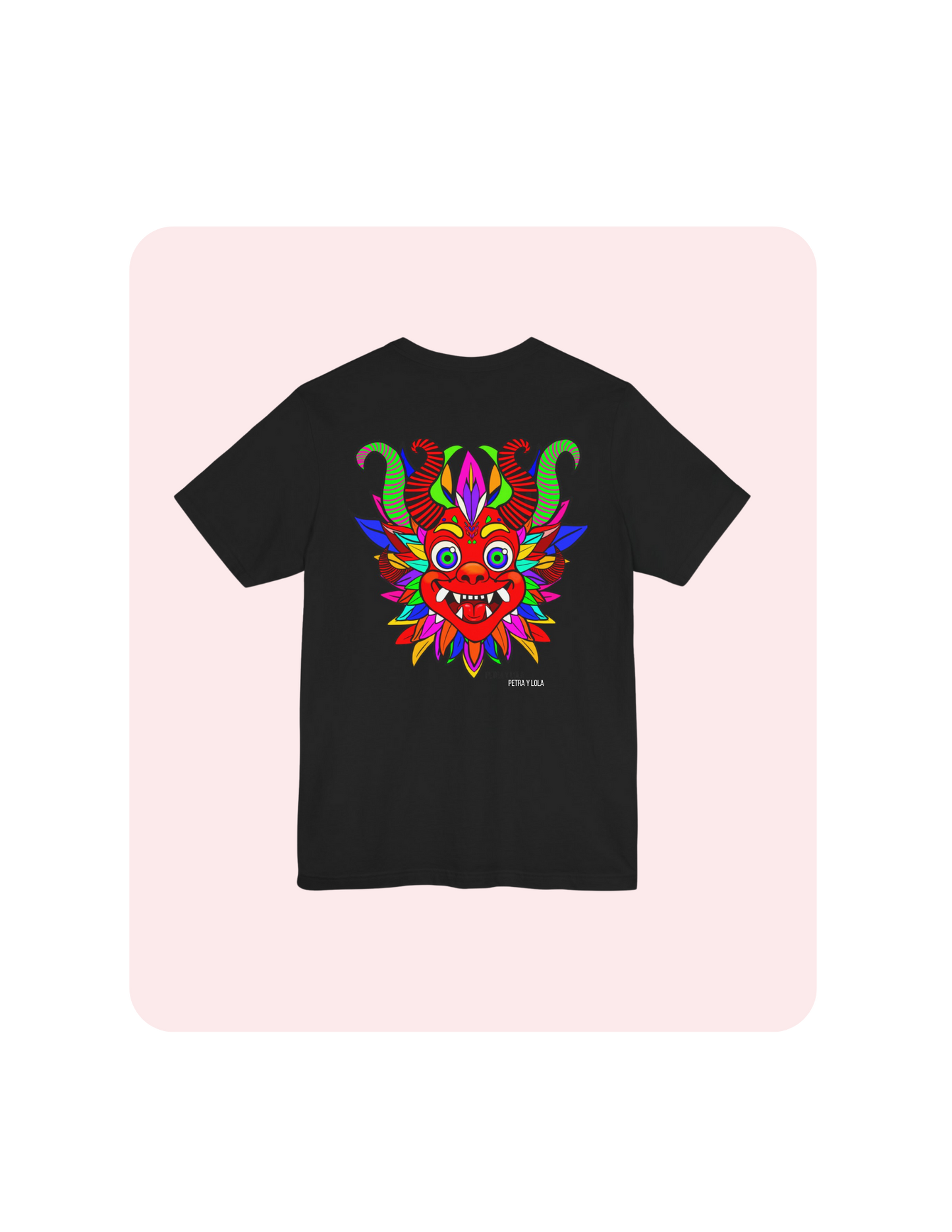 Camiseta Diablico Sucio | Arte Tradicional Panameño | Petra y Lola