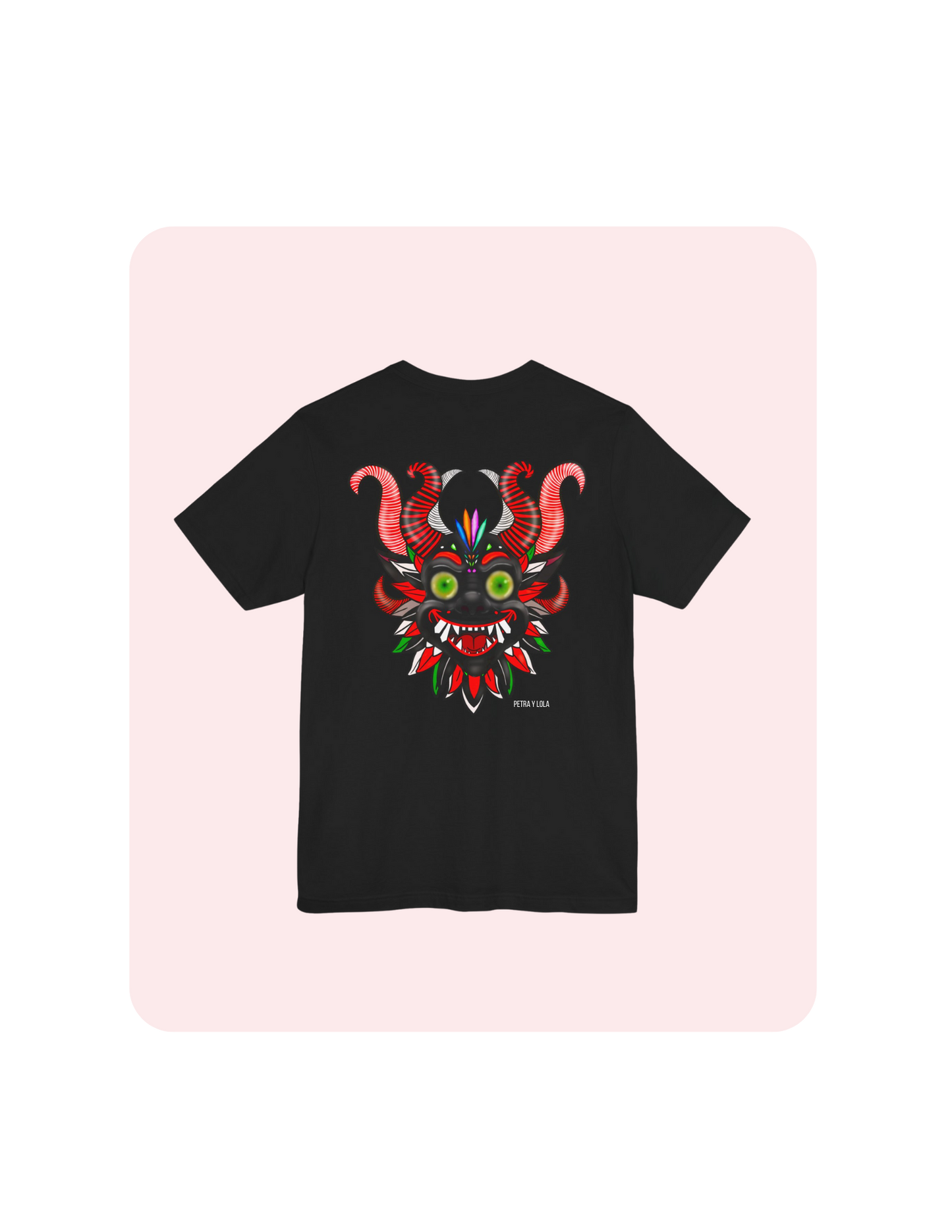 Camiseta Diablico Sucio | Arte Tradicional Panameño | Petra y Lola