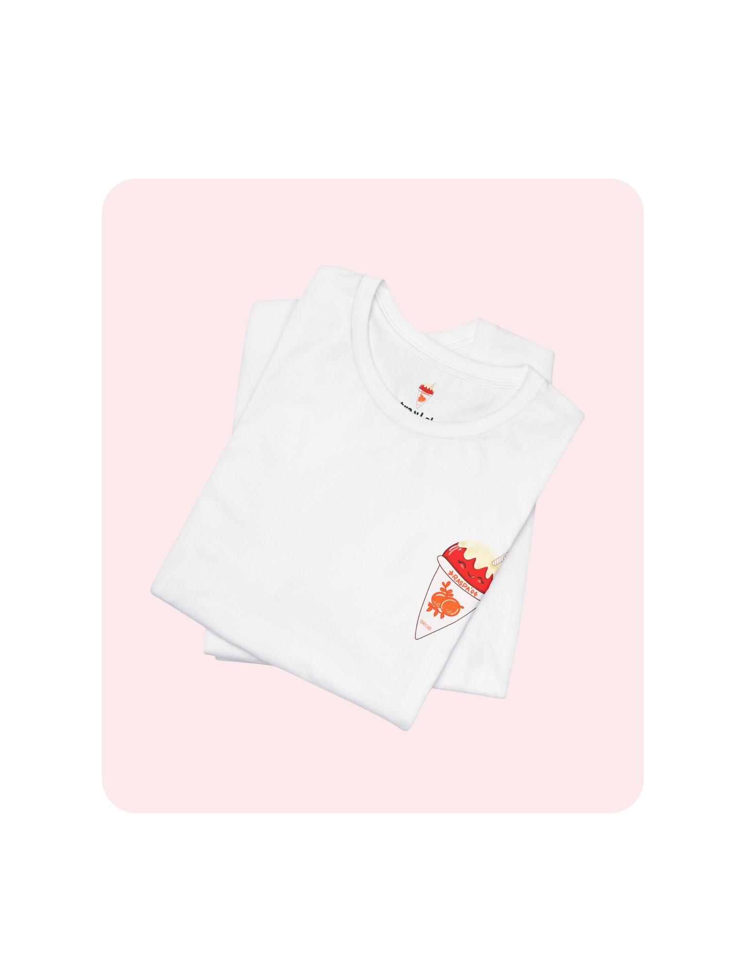 Camiseta blanca de algodón con diseño panameño de raspao, impresión DTF, diseño original Petra y Lola, Más fresquita que el raspao

