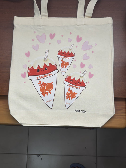 Tote bag ilustrada “Fresquito y Delicioso” | Petra y Lola
