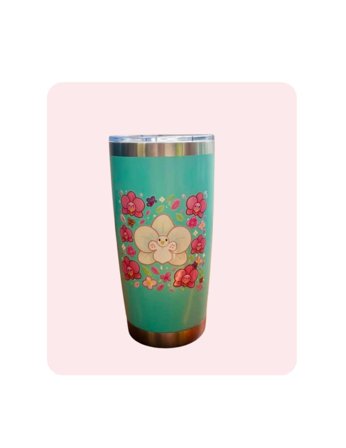 Vaso Térmico Petra y Lola – Diseño Panameño Original