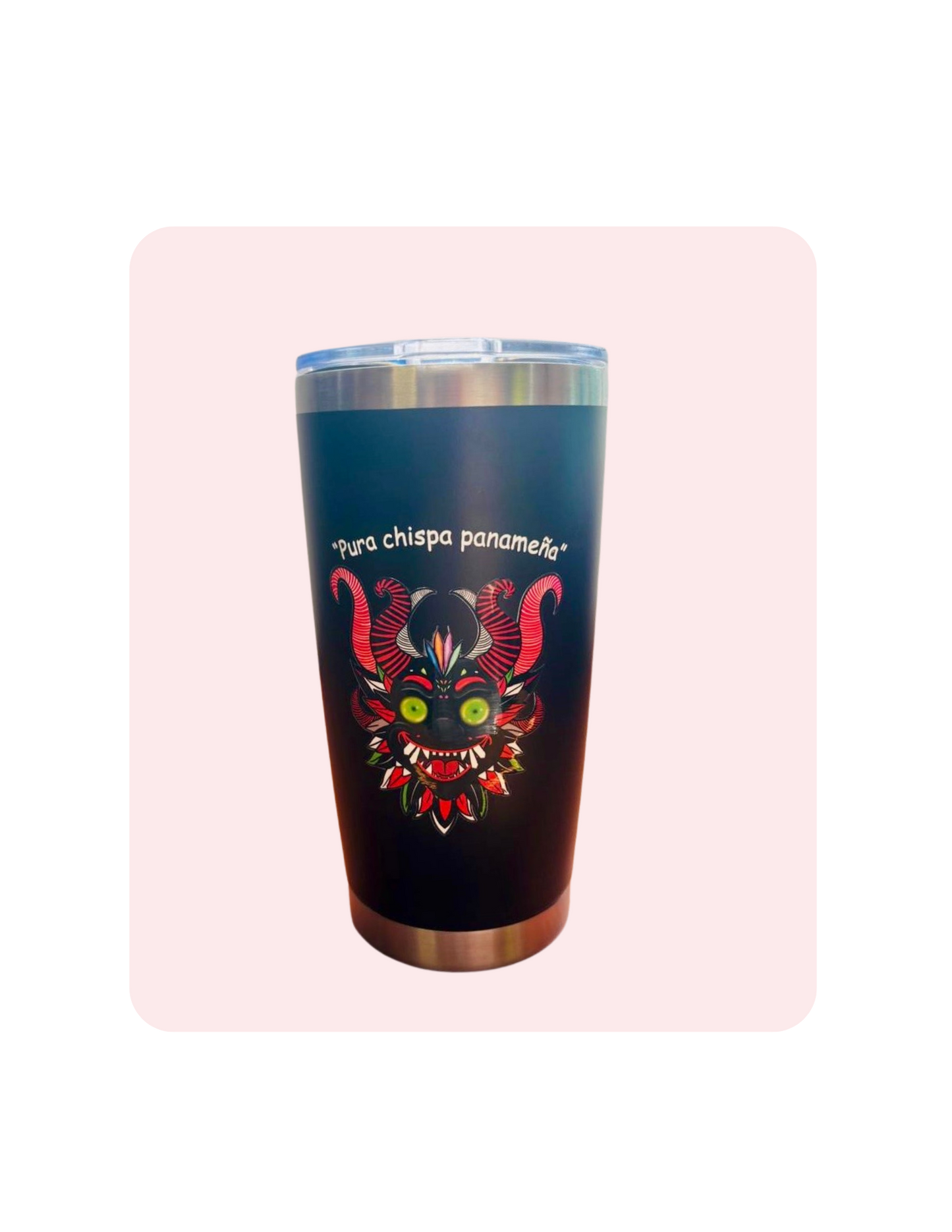 Vaso Térmico Petra y Lola – Diseño Panameño Original