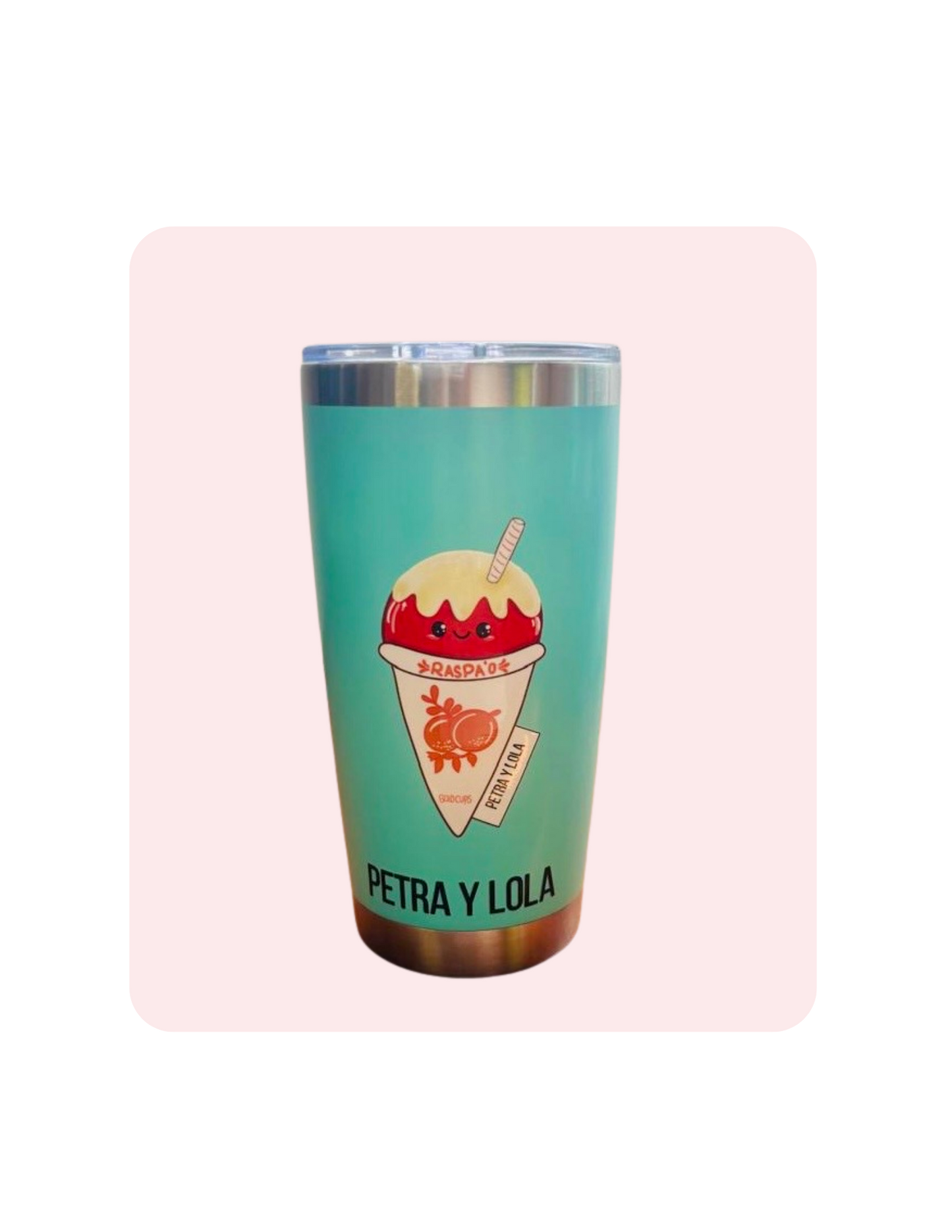 Vaso Térmico Petra y Lola – Diseño Panameño Original